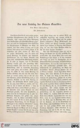 Der neue Katalog des Grünen Gewölbes
