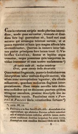 Specimen lectionum in C. Val. Catulli carmina