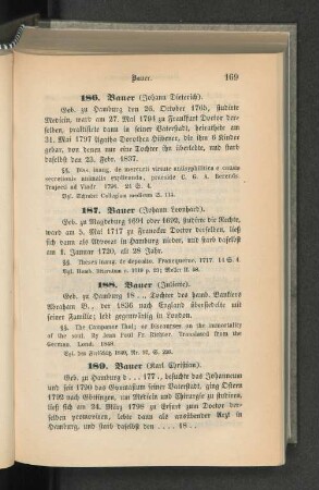 186. Bauer (Johann Dieterich).