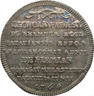 Medaille, 1/4 Taler, 1764
