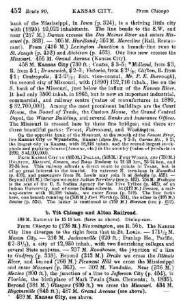 Viâ Chicago & Alton Railroad.