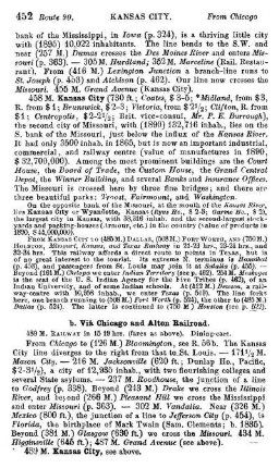 Viâ Chicago & Alton Railroad.