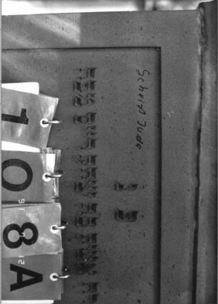 Grabstein 108 [Hahn S. 76 Grab-Nr. 1502]: Grabstein 108A [Hahn S. 76 Grab-Nr. 1502]