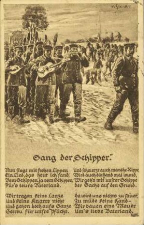 Sang der "Schipper".