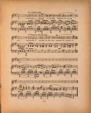 Sechs Lieder : für 1 Singstimme mit Begl. d. Pianoforte ; op. 4