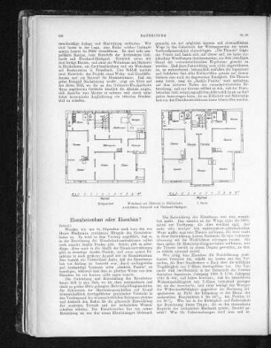 Eisenbetonbau oder Eisenbau?