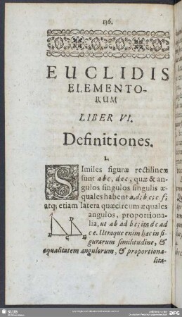 Euclidis Elementorum Liber VI