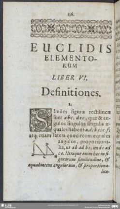Euclidis Elementorum Liber VI