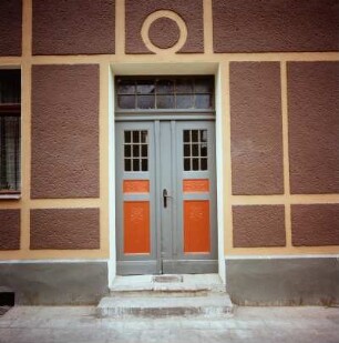 Renovierte Haustür, Anklam