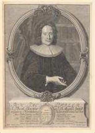 Johann Jacob Pfizer, Dr. theol, Antistes bei St. Egidien und Inspektor des Gymnasiums; geb. 21. Oktober 1684