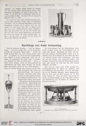 Nachklänge vom Kieler Verbandstag