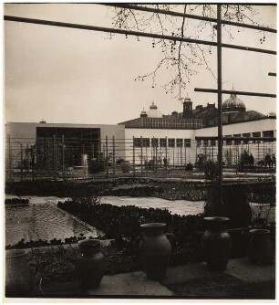 Reichsgartenschau 1936, Dresden Brunnenhof: Blick in den Brunnenhof