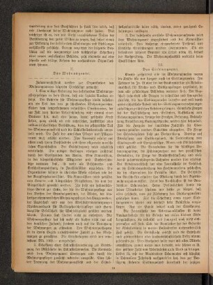 III. Das Siedlungsamt.