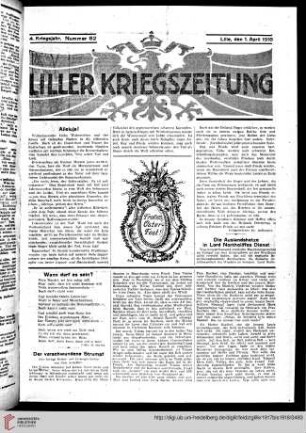 Hefte 82-91, April 1918