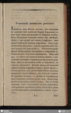 Venerandi animarum pastores!