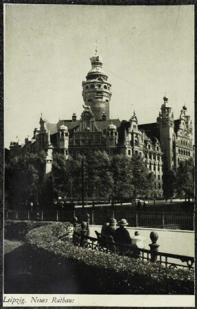 Leipzig. Neues Rathaus