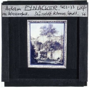 Pynacker, Landschaft mit Wasserfall