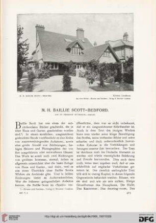 M. H. Baillie Scott - Bedford