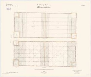 Proviantamt, Köln Körnerspeicher: Grundriss 4. OG, DG 1:100