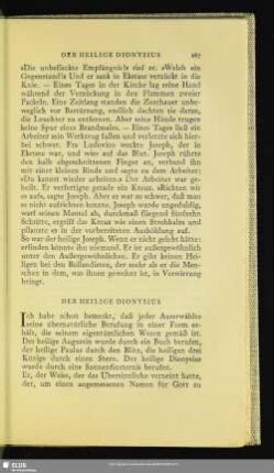 Der Heilige Dionysius