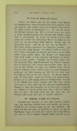 40. Antonius, Octavia und Kleopatra