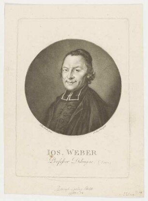 Bildnis des Ios. Weber