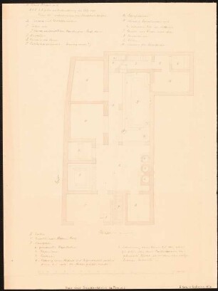 Haus eines Seifenfabrikanten, Pompeji: Grundriss