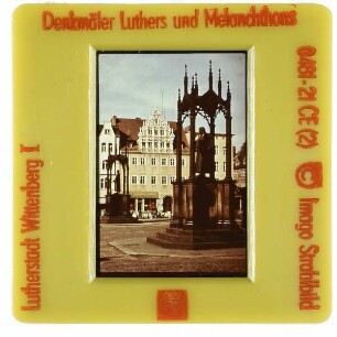 Lutherstadt Wittenberg, Schadow, Lutherdenkmal,Lutherstadt Wittenberg, Drake, Melanchthondenkmal