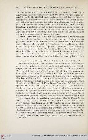 Die Entwicklung der abstrakten Kunstform