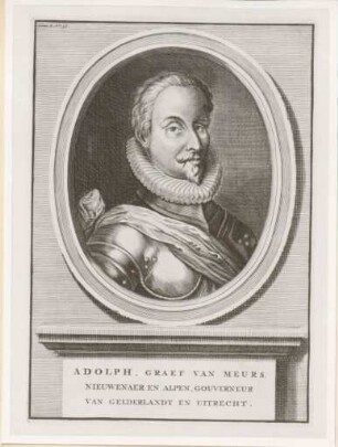 Adolf (1554 - 1589), Graf von Moers und Neuenahr-Alpen, Statthalter von Gelderland und Utrecht