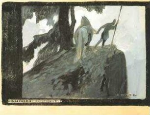 Entwurf zu "Die Nibelungen" (1922-1924)