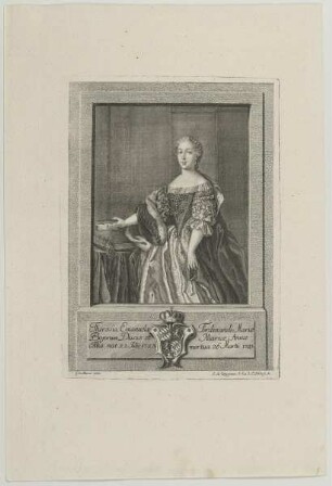 Bildnis der Theresia Emanuela, Prinzessin von Bayern