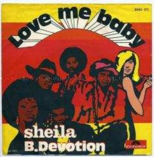 Schallplatte der Band Sheila B. Devotion, Plattenhülle