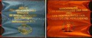 Wanderfahne des Ministerrates der DDR und des Zentralrates der FDJ