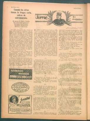 Joffre : En anécdotas