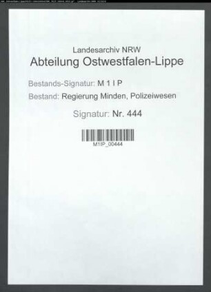 Kontrolle der Leihbibliotheken, Besonderes