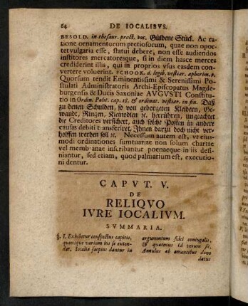 64-81, Caput V