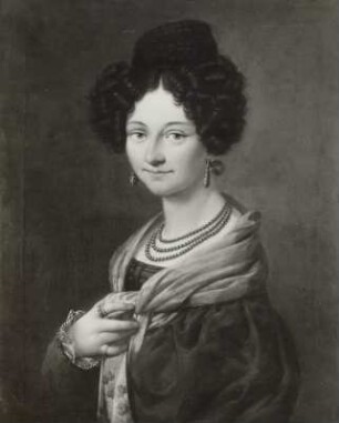 Biedermeier Damenporträt (Wiener Art)