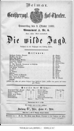 Die wilde Jagd