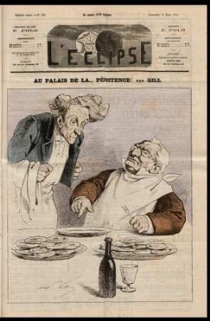 Au palais de la... pénitence! par Gill