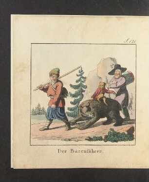 Tafel: S. 121. Der Bärenführer.