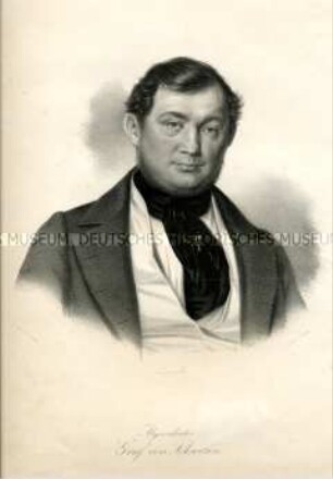 Porträt des Abgeordneten Graf Maximilian Schwerin-Putzar