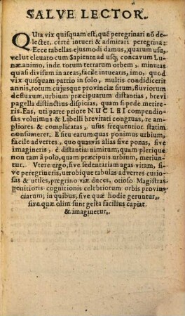 Praecipuarum universi terrarum orbis, provinciarum regionumque, superficialis descriptio : historiae non solum cumprimis necessaria, sed quotidiano usui accommoda