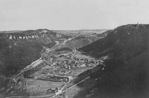 Blick vom Gießstein auf das Echaztal : Geologie | Geologische Charakterbilder | Der Nordrand der mittleren Schwäbischen Alp