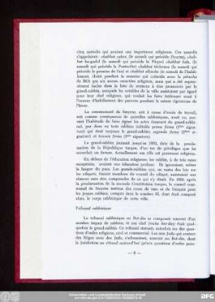 Tribunal rabbinique
