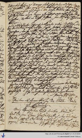 Brief von Wilhelm Rein an Franz Karl Grieshaber (09.06.1842)