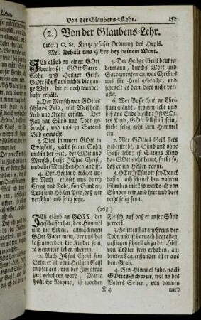 (2.) Von der Glaubens-Lehr