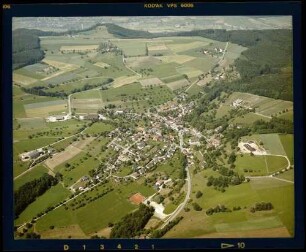 Schienen, Luftbild