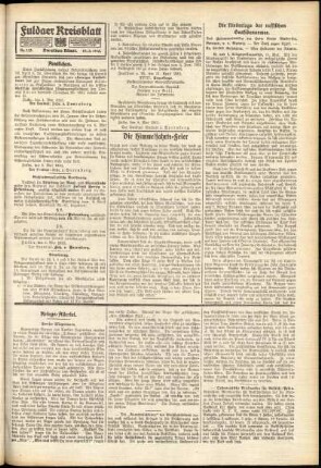 Zweite Ausgabe vom Mittwoch, den 12. Mai 1915.