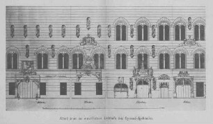 Alterthümer im westlichen Lichthofe des Gymnasialgebäudes.